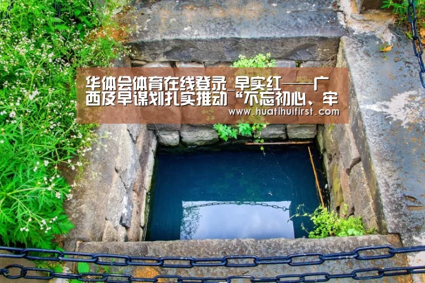 华体会体育在线登录_早实红——广西及早谋划扎实推动“不忘初心、牢记使命”主题教育起好步开好局(图1)